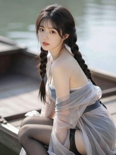 AI幻颜社 0224期 清冷美女森系意境写真