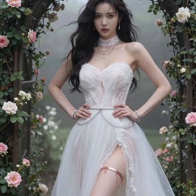 婚纱写真 0048期 韩式温柔婚纱造型