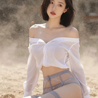 AI幻颜社 1219期 素雅美人清新治愈写真