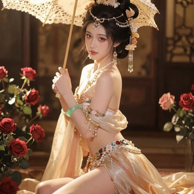 汉服馆 0032期 汉服佳人浅笑盈盈