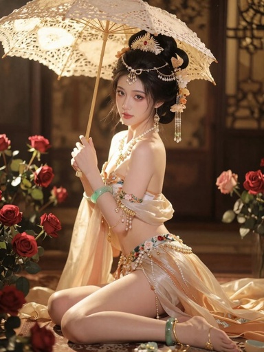 汉服馆 0032期 汉服佳人浅笑盈盈