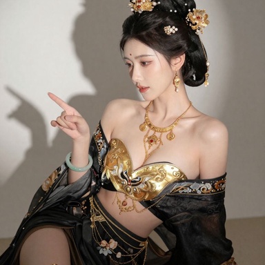 汉服馆 0034期 汉服美人冰清玉洁