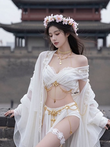 汉服馆 0154期 汉服少女秀美清丽