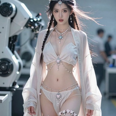 汉服馆 0165期 汉服佳人温婉端庄