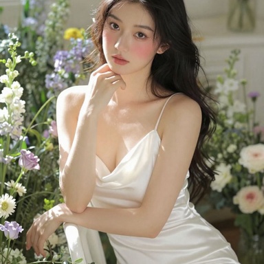 美女图片 0087期 质感人像捕捉美女恬淡柔和神态